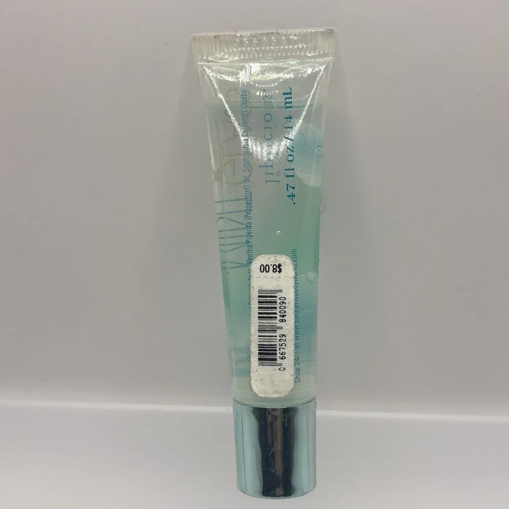 Bath & Body Works Liplicious MINT GLASS High Shine Mint Lip Gloss 0.47 Oz Sealed